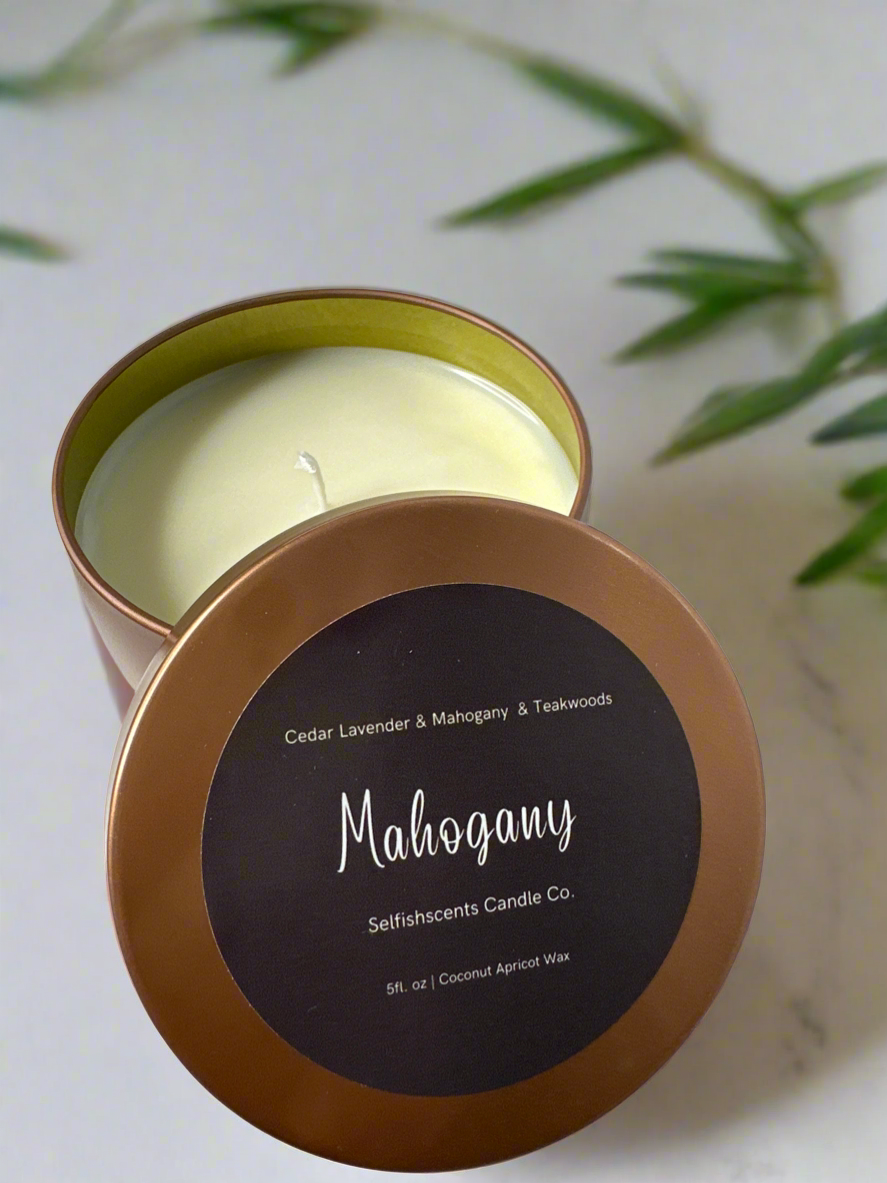 Mahogany & Teakwood Candle