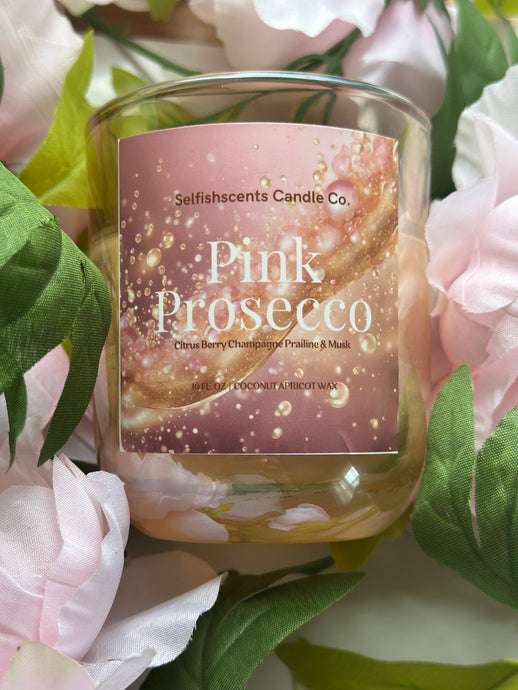 Berry citrus coconut wax candle