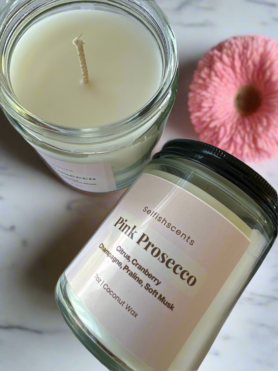 Luxury Soy Coconut Prosecco Candle