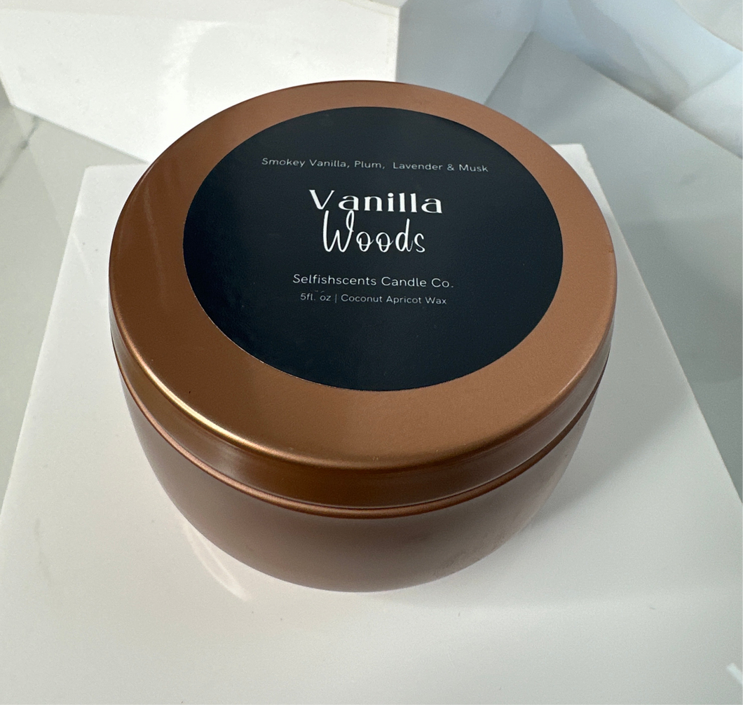 Vanilla Woods Soy Candle